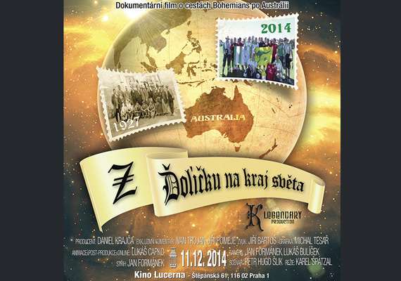 2014 - Client: K Legendary, Prague / Documentary - Animation, posproduction, online edit, poster design - Premiere 11.12. 2014 Lucerna Prague

